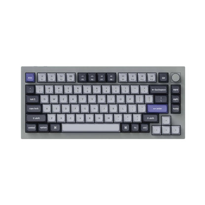 Keychron Q1 Pro 75% Red K Pro Switches RGB Wireless Keyboard - Grey