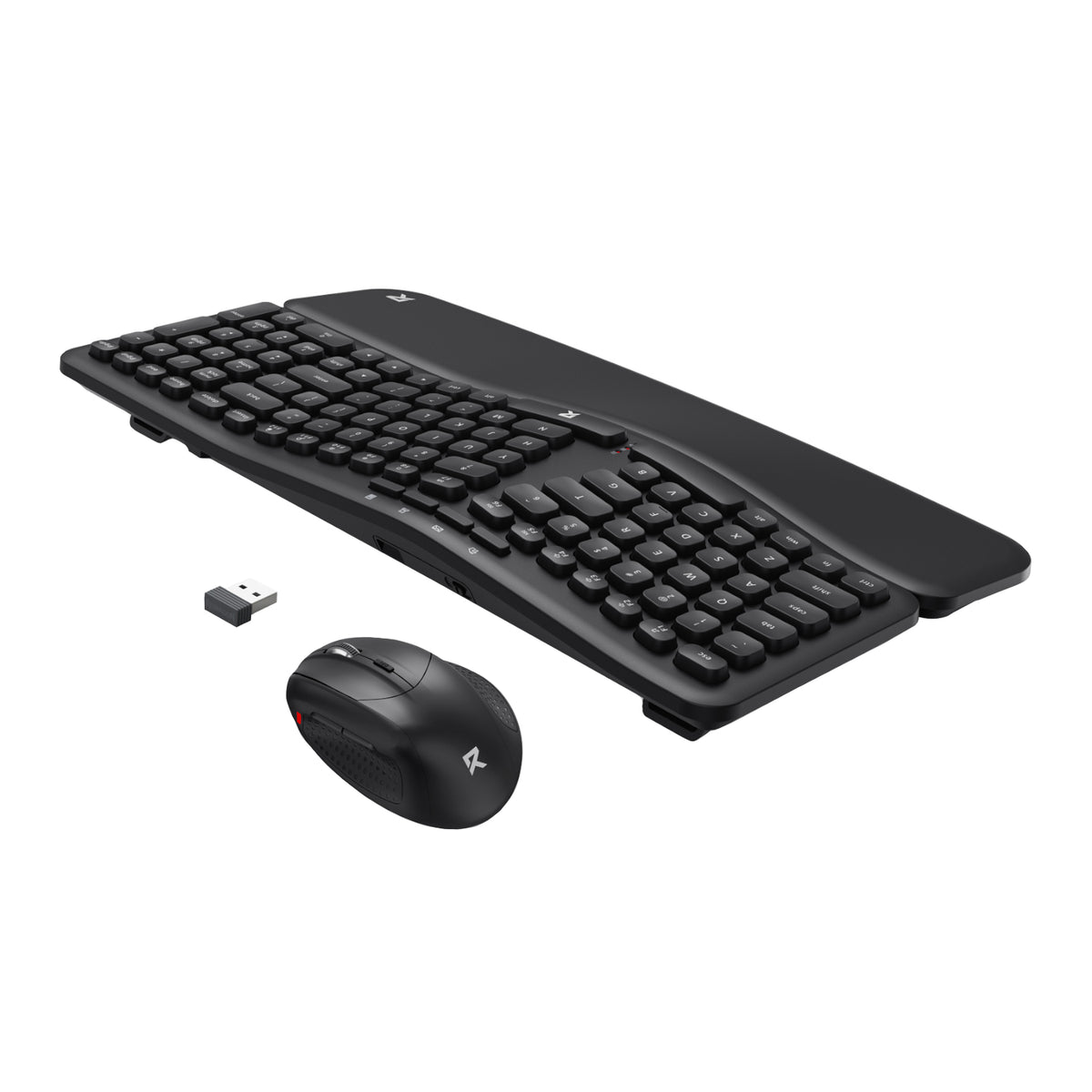 Redragon BS7161 2.4G Wireless Keyboard and Mouse Combo - Black