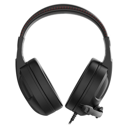 Redragon H211 CRONUS Surround Sound RGB Wired Gaming Headset - Black (RD-H211-RGB) – front earcup and headband view