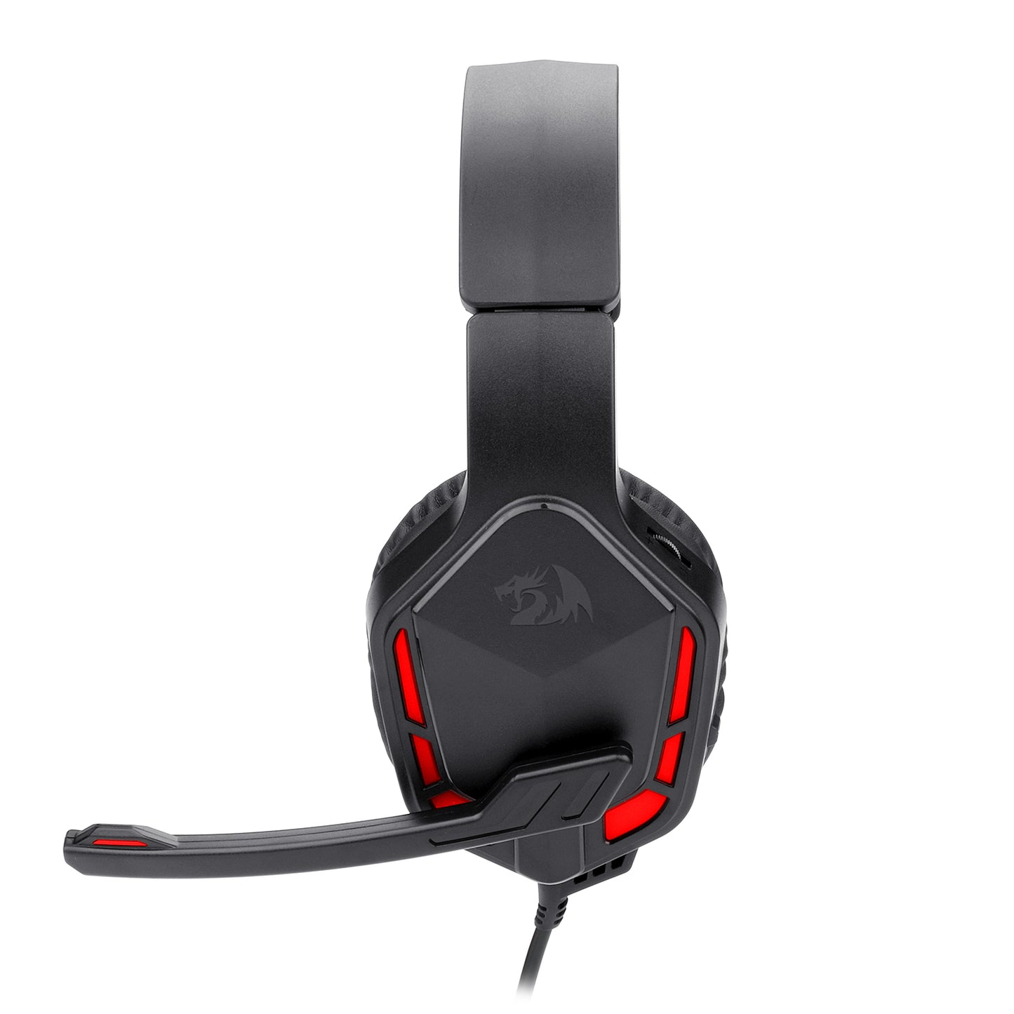 Redragon H220 THEMIS LED Wired Over-Ear Gaming Headset with Mic – Black