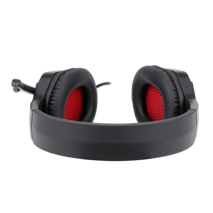 Redragon H220 THEMIS LED Wired Over-Ear Gaming Headset with Mic – Black