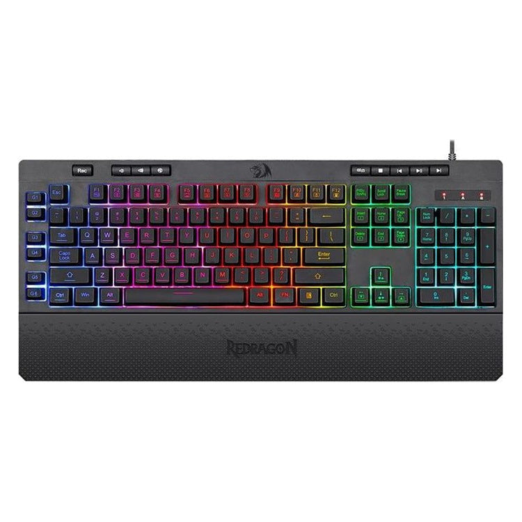 Redragon K512 SHIVA RGB Gaming Keyboard — Redragon K512 SHIVA RGB gaming keyboard front view