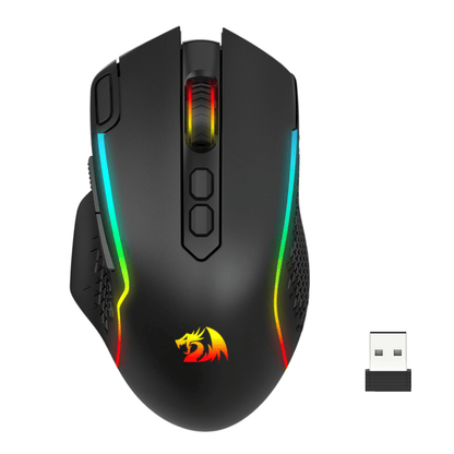 Redragon TAIPAN MAX M810 RGB 12000 DPI Wireless Gaming Mouse - Black