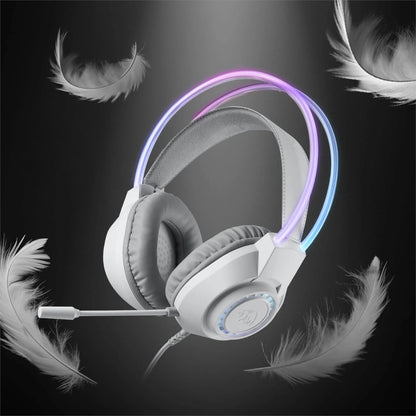 Redragon SCREAM Over-Ear RGB Gaming Headset - White