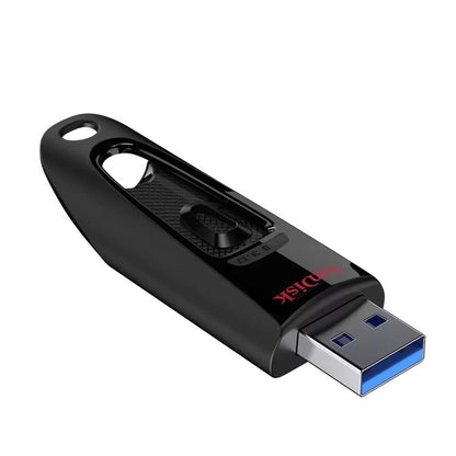 SanDisk Ultra 512GB USB 3.0 flash drive right-side view - SDCZ48-512G-G46