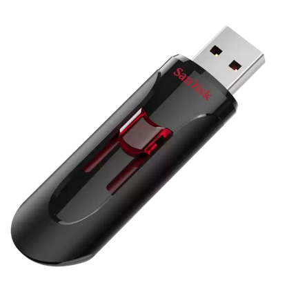 SanDisk Cruzer Glide 3.0 USB Flash Drive – 32GB, Retractable, USB 3.0 Speed – SDCZ600-032G-G35
