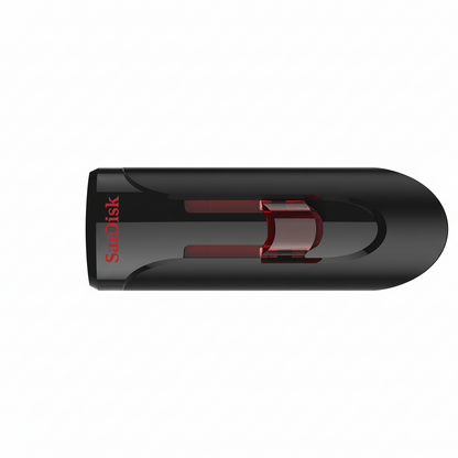 Retractable USB connector in extended position.

