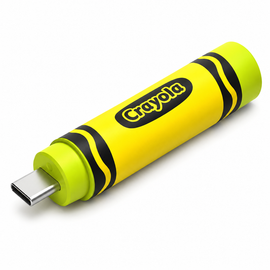 SanDisk Crayola USB-C Flash Drive 64GB - Electric Lime