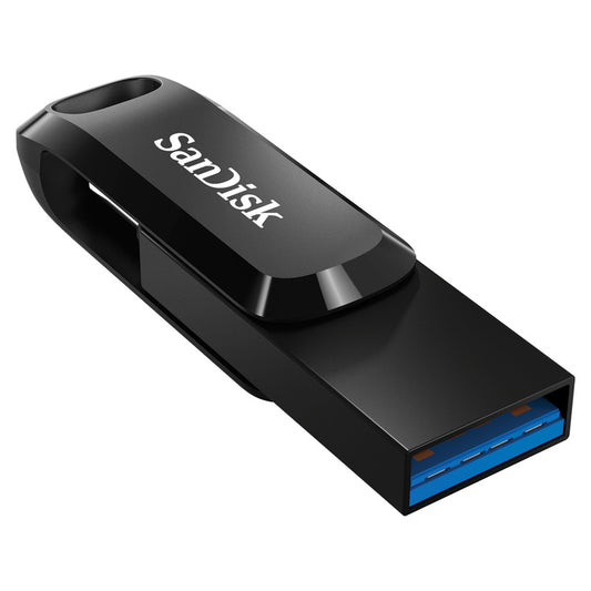 SanDisk Ultra Dual Drive Go 1TB Dual USB Flash Drive (SDDDC3-1T00-G46) – USB-A connector perspective