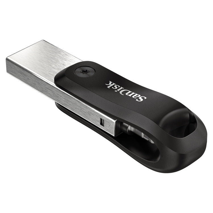 SanDisk iXpand Flash Drive Go 64GB Lightning & USB-A (SDIX60N-064G-GN6NN) – opposite USB-A connector view