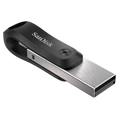 SanDisk iXpand Flash Drive Go 128GB Lightning & USB-A (SDIX60N-128G-GN6NE) – USB-A connector perspective