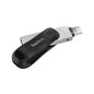 SanDisk iXpand Flash Drive Go 128GB – Lightning dual USB 3.0 drive for iPhone, iPad, and computers