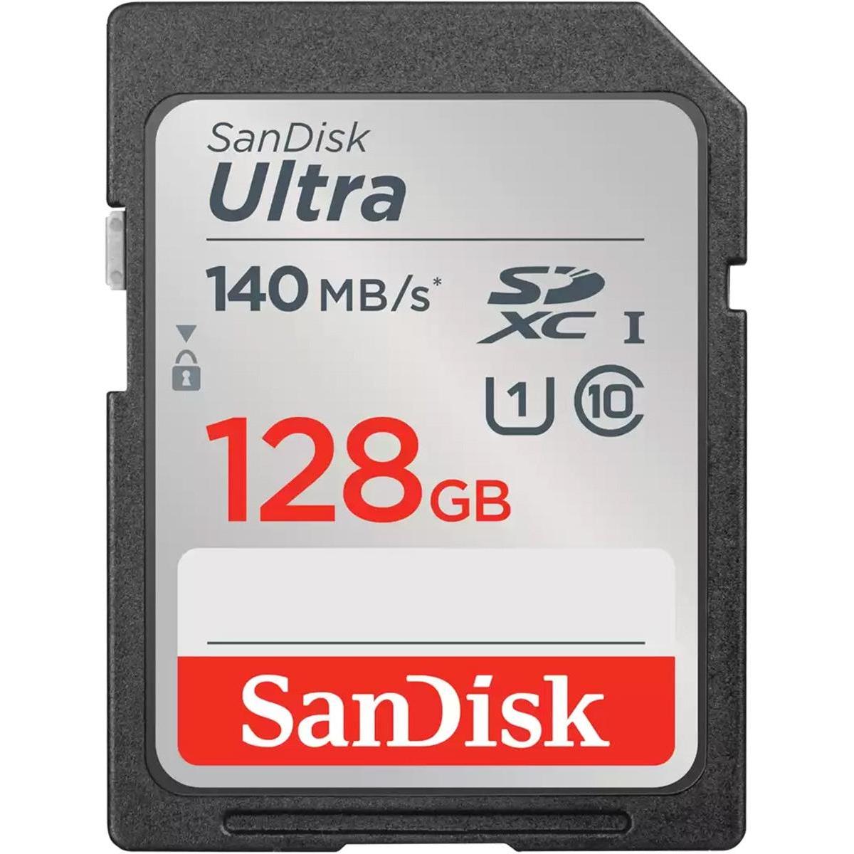 SanDisk Ultra 128GB SDXC UHS-I Memory Card