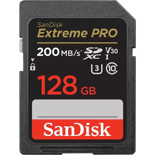 SanDisk Extreme PRO 128GB SDXC UHS-I memory card - SDSDXXD-128G-GN4IN