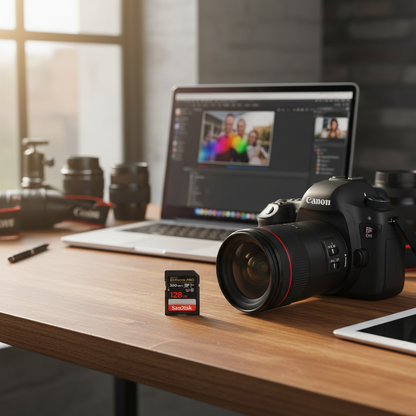 SanDisk Extreme Pro 128GB SD UHS-I Memory Card