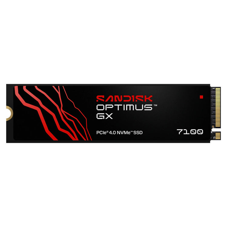 SanDisk Optimus GX 7100 500GB M.2 NVMe SSD – product view