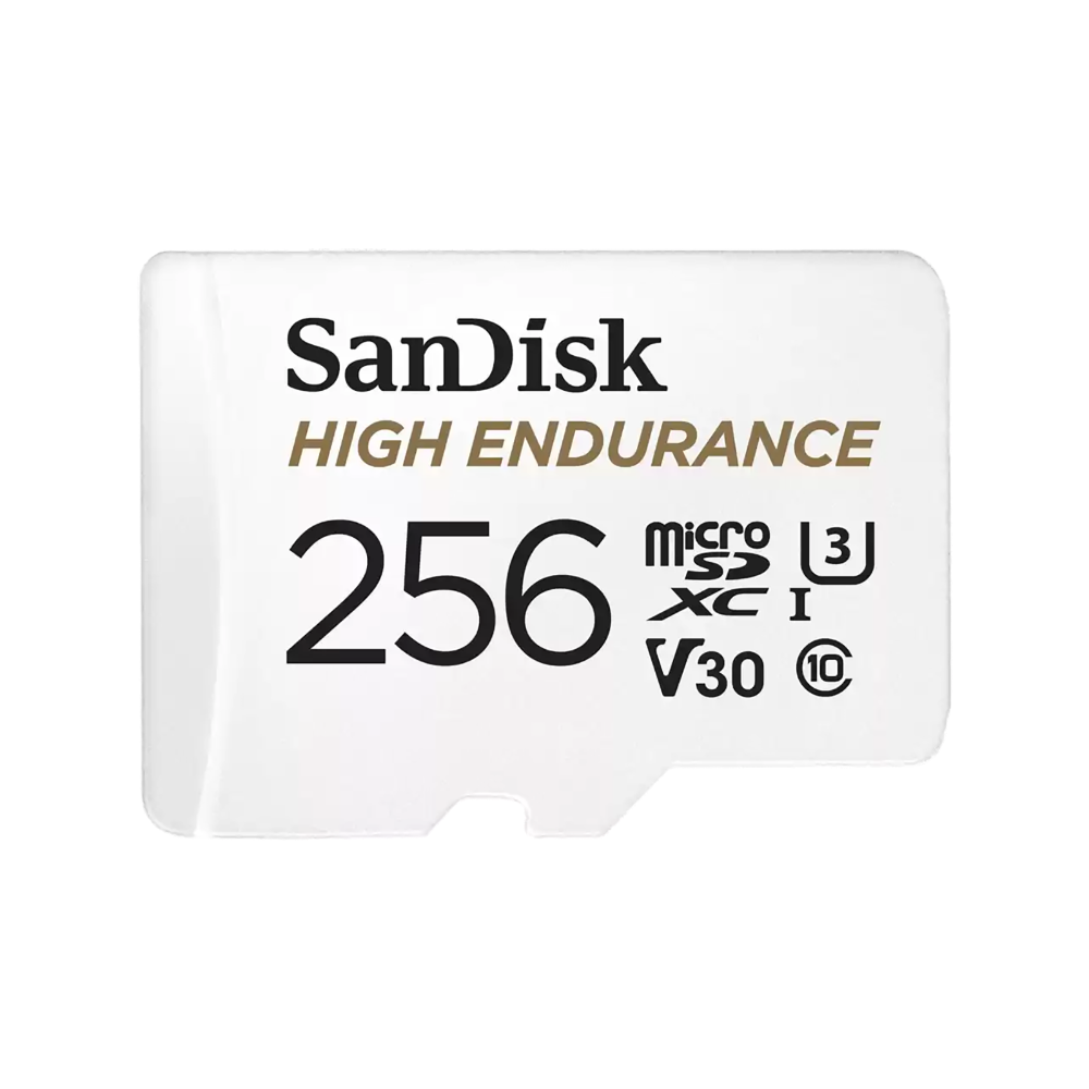 SanDisk High Endurance 256GB microSDXC Memory Card