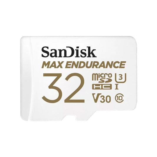 SanDisk MAX ENDURANCE 32GB microSDHC card front view