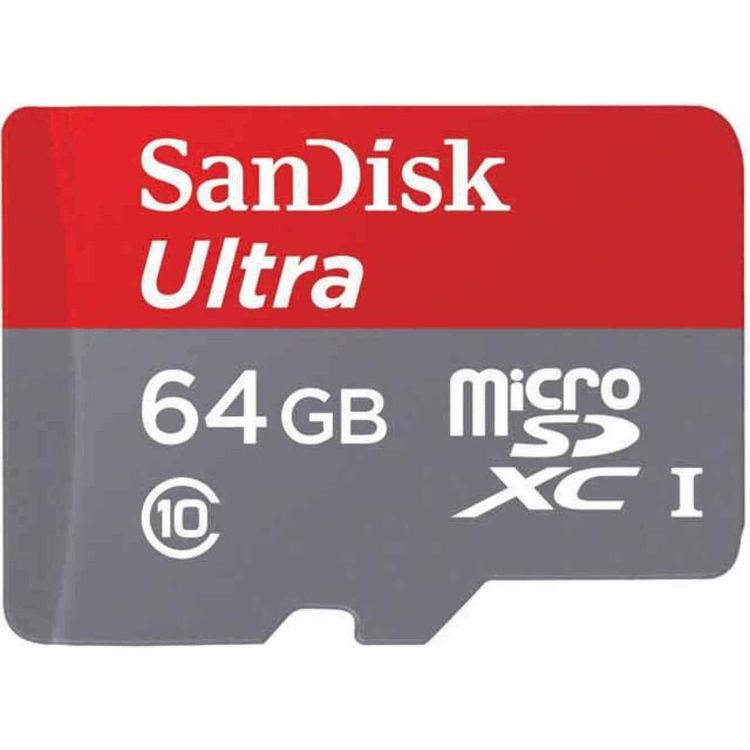 SanDisk Ultra 64GB microSDXC UHS-I A1 memory card - SDSQUAB-064G-GN6MN