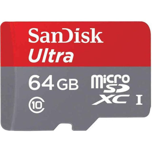 SanDisk Ultra 64GB microSDXC UHS-I A1 memory card - SDSQUAB-064G-GN6MN