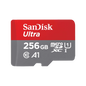 SanDisk Ultra 256GB microSDXC Memory Card – C10, U1, A1, UHS-I – SDSQUAC-256G-GN6MN, Fast