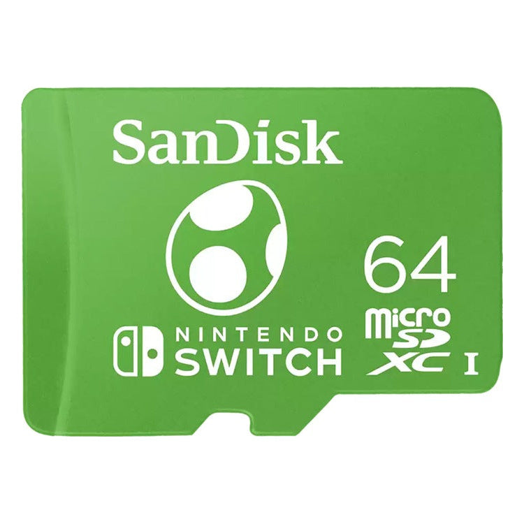 SanDisk 64GB microSDXC Card for Nintendo Switch – Yoshi Edition — SanDisk 64GB microSDXC Card for Nintendo Switch – Yoshi Edition product view
