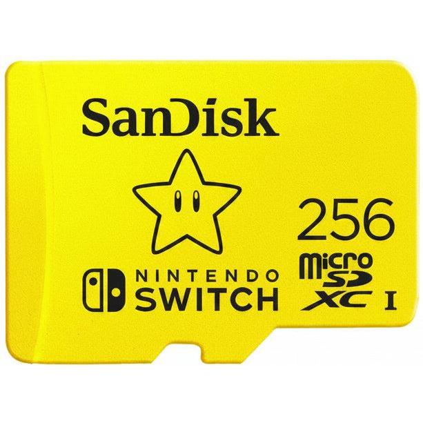SanDisk 256GB microSDXC Card for Nintendo Switch