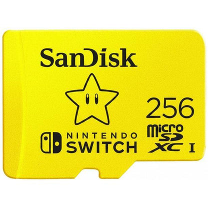 SanDisk 256GB microSDXC Card for Nintendo Switch