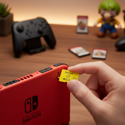 SanDisk 256GB microSDXC Card for Nintendo Switch