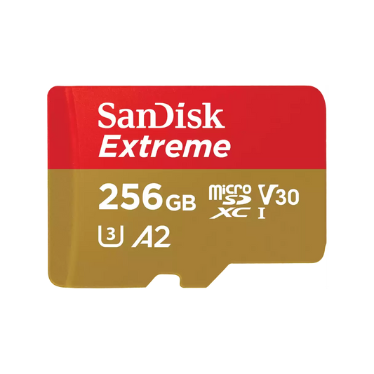 SanDisk Extreme 256GB microSDXC UHS-I Memory Card