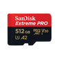 ShopTech: SanDisk Extreme PRO 512GB microSDXC UHS-I Card – A2, V30, U3, 200MB/s Read, 4K UHD   SD Adapter