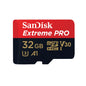 EXTREME PRO 32GB 4K VIDEO MICROSDXC