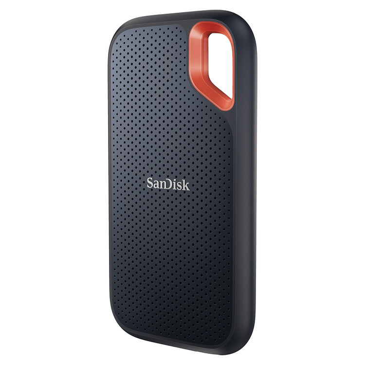 SanDisk Extreme Portable 1TB External SSD – angled view