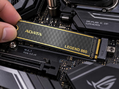 ADATA LEGEND 860 500GB PCIe Gen4 x4 M.2 2280 Solid State Drive