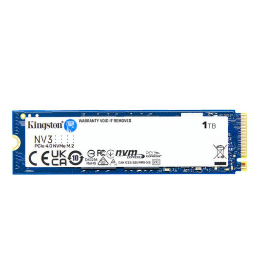 Kingston NV3 1TB NVMe M.2 PCIe 4.0 Internal SSD Up to 6000MB/s High Speed Drive