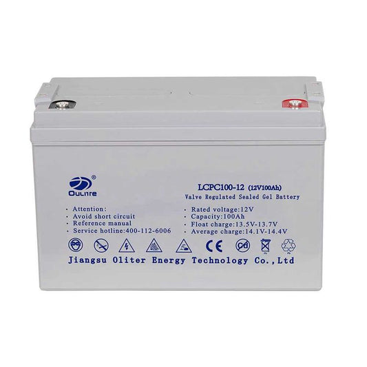 Oliter LCPC 100-12 12V 100Ah GEL battery SOBA100