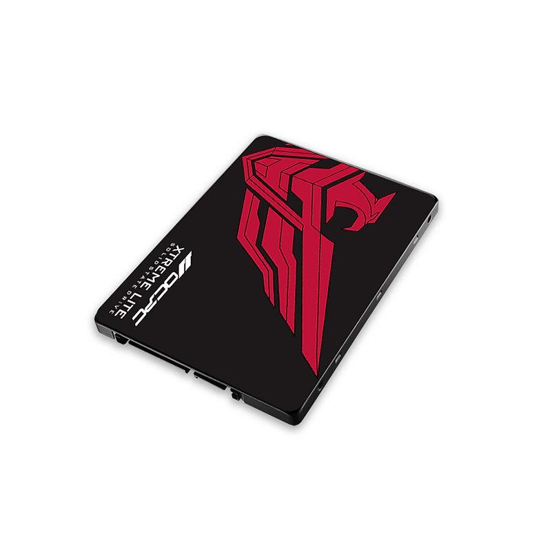 Top view of the OCPC XTL-200 1TB SSD showing the product label.

