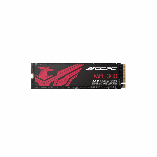 OCPC MFL-300 1TB M.2 NVMe PCIe Gen3 x4 SSD on a neutral background.

