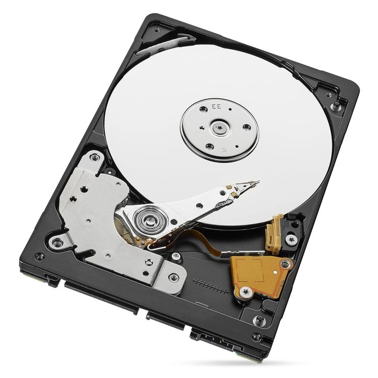 Seagate BarraCuda 1TB 2.5-inch hard drive detail - ST1000LM048