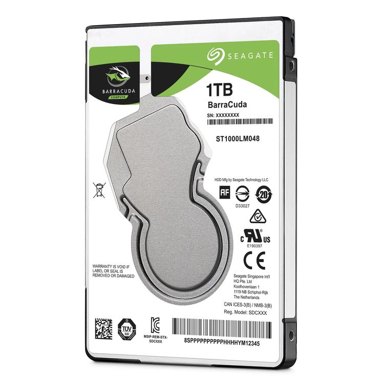Seagate BarraCuda ST1000LM048 2.5-inch SATA hard drive additional view