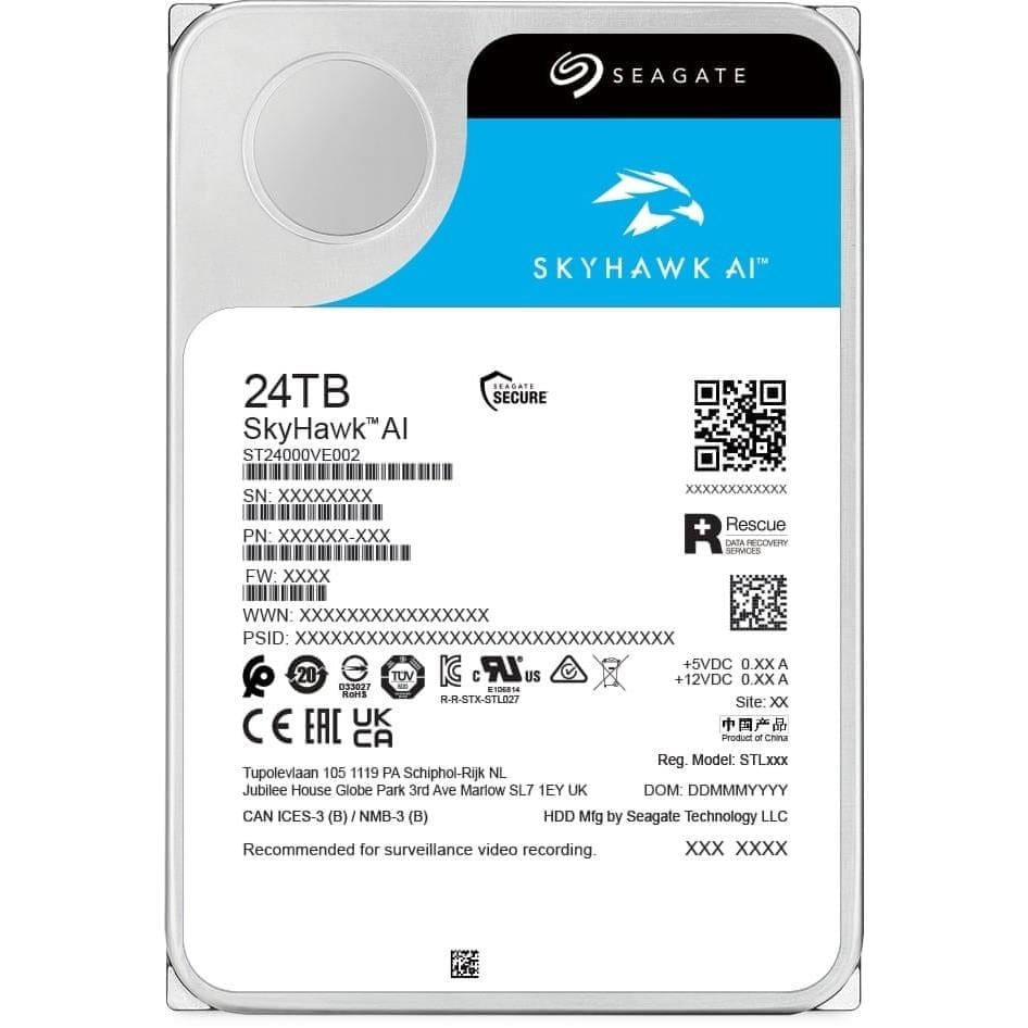 Side profile of the 3.5-inch SATA drive highlighting the connectors.

