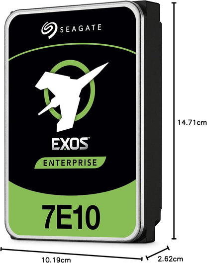 Side profile of the 3.5-inch drive highlighting the SATA data and power connectors.

