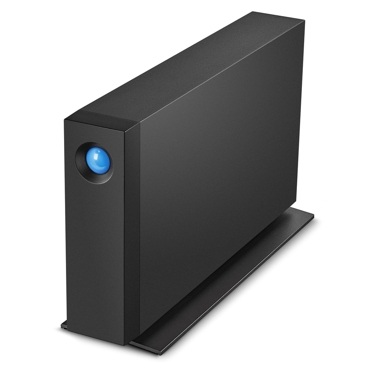 Rear panel showing the USB-C port, power connector, and ventilation grille.

