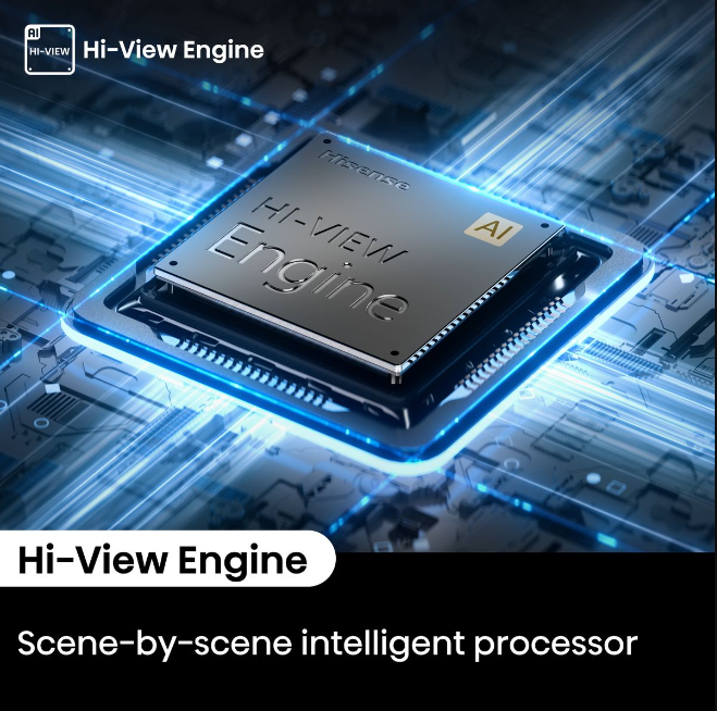 Hisense 55U6N-PRO 55" Mini ULED 4K Smart TV - Quantum Dot, Dolby Vision/Atmos, 120Hz Game Mode for stunning visuals.