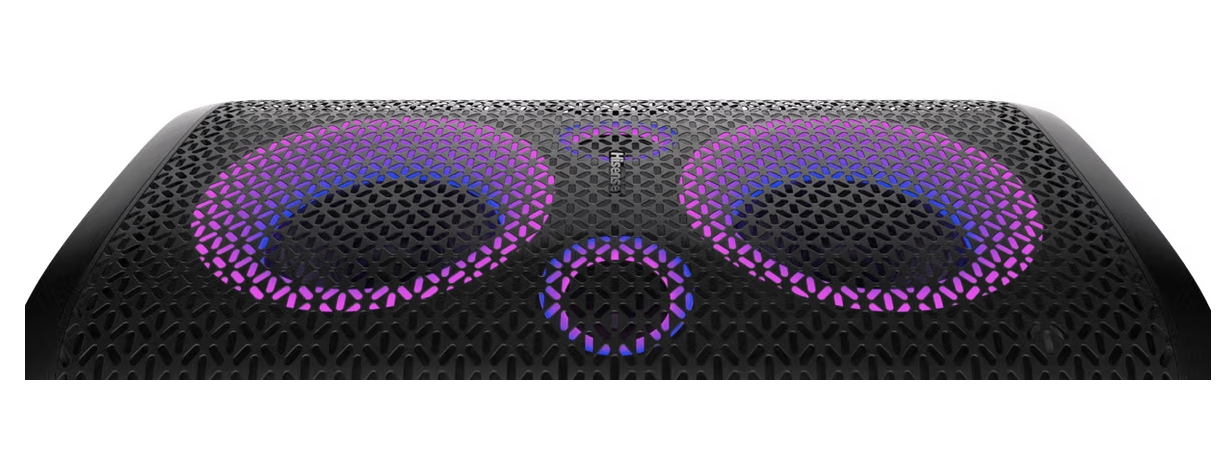 PRE-Loved - Hisense HP100 Ultimate Party Speaker with Dynamic Lighting and DJ Effects, perfect for vibrant celebrations!