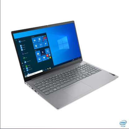 Lenovo 15.6-Inch ThinkBook i5, Windows Pro, Fingerprint Reader -20VE00PNSA-L - Mineral Grey, perfect for productivity on-the-go.