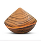 Sand Dune 500ml Ultrasonic Aromatherapy Diffuser – Premium Essential Oil Atomiser with wood grain design and LED light by PureMist.