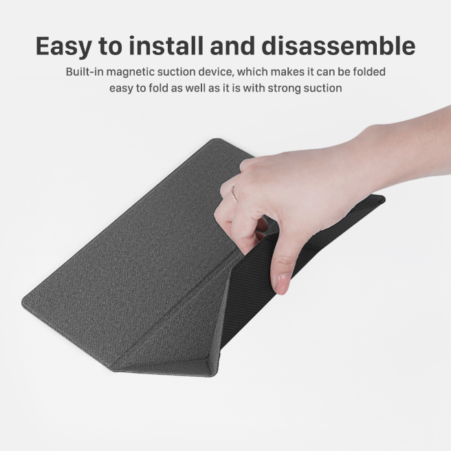 Nillkin Ascent 2-in-1 Ergonomic Notebook Stand – Adjustable & Portable (Grey) for easy installation and convenient use.