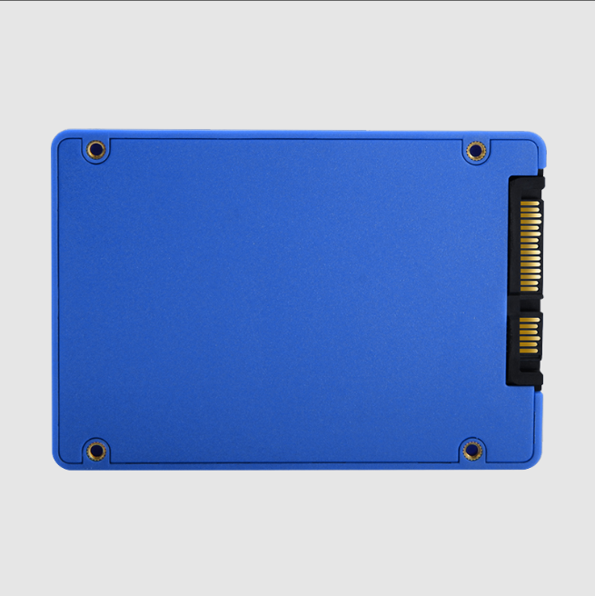 Netac 120GB SATA III SSD – 560MB/s Read, 520MB/s Write Solid State Drive in blue, designed for high performance and reliability.