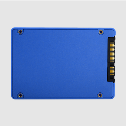 Netac 120GB SATA III SSD – 560MB/s Read, 520MB/s Write Solid State Drive in blue, designed for high performance and reliability.